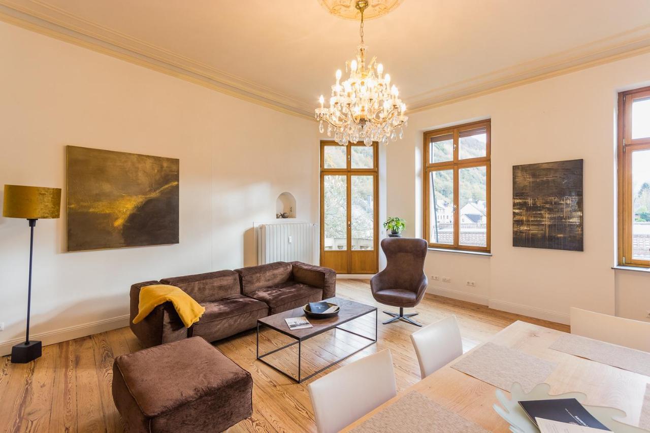 Fewo Schieferjuwel 1 Og Weingut Ca-Haussmann Apartment Traben-Trarbach Bagian luar foto