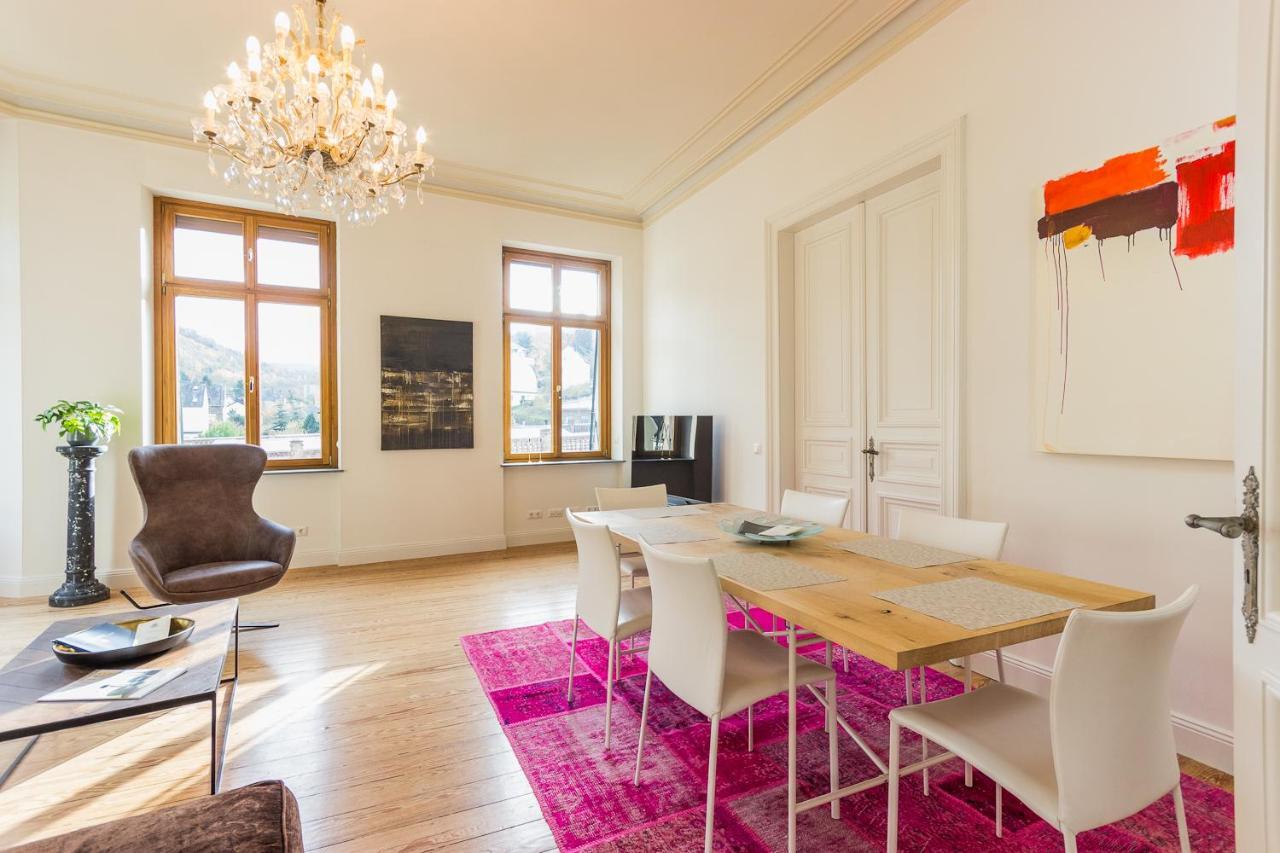 Fewo Schieferjuwel 1 Og Weingut Ca-Haussmann Apartment Traben-Trarbach Bagian luar foto